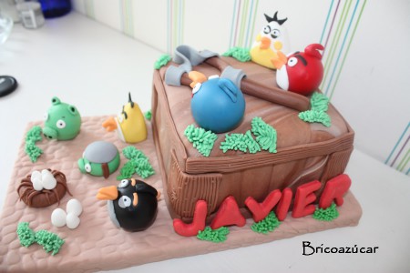 Tarta 374 - Angry Birds